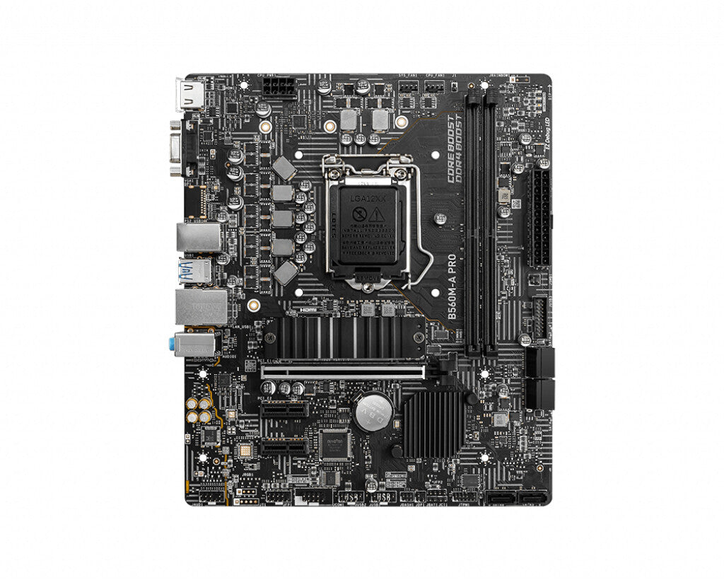 MSI B560M-A PRO motherboard Intel B560 LGA 1200 (Socket H5) micro ATX
