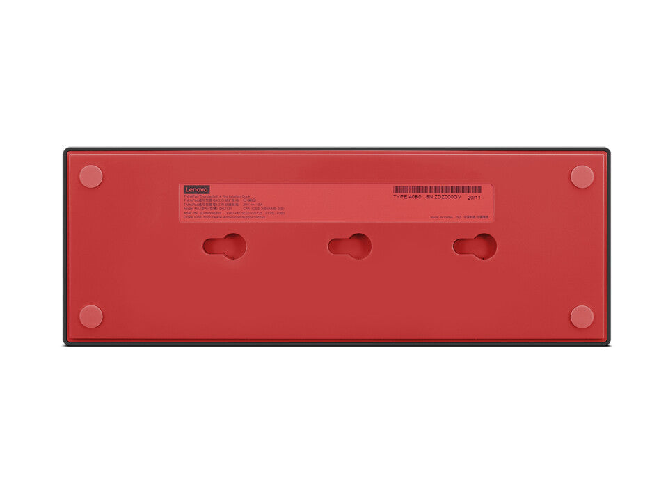 Lenovo ThinkPad Thunderbolt 4 WorkStation Wired Black, Red