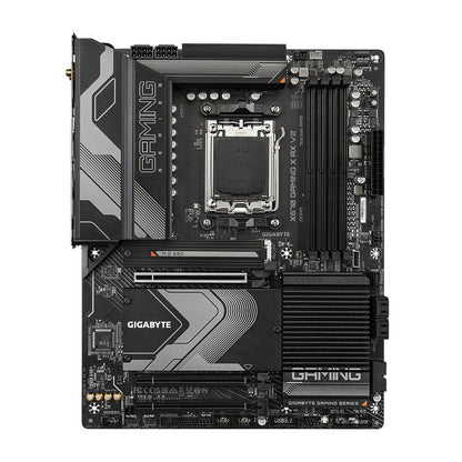 Gigabyte X670 GAMING X AX V2 Motherboard - Supports AMD Ryzen 7000 CPUs, 16+2+2 phases VRM, up to 8000MHz DDR5 (OC), 4xPCIe 4.0 M.2, Wi-Fi 6E, 2.5GbE LAN, USB 3.2 Gen 2