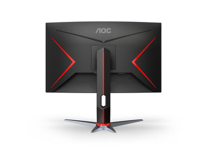 AOC G2 CQ27G2 computer monitor 68.6 cm (27") 2560 x 1440 pixels Quad HD LED Black, Red