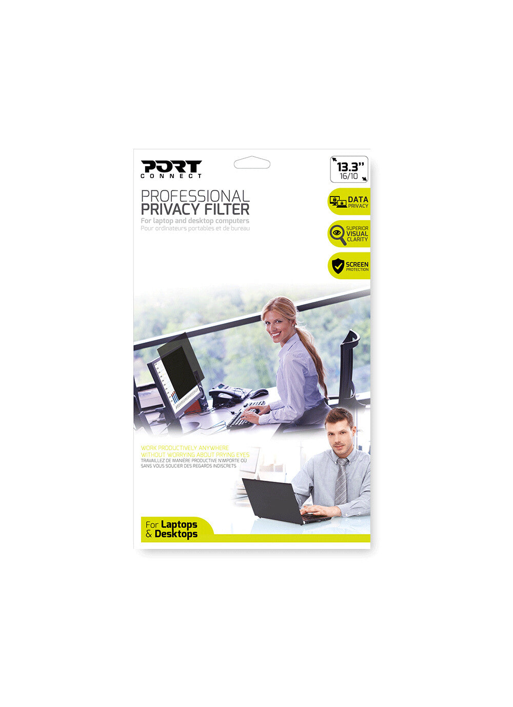 Port Designs 900221 display privacy filter 56.1 cm (22.1") Monitor Frameless display privacy filter