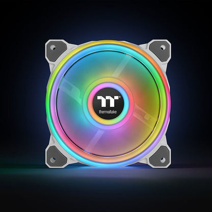 Thermaltake Riing Quad 12 RGB Computer case Fan 12 cm White