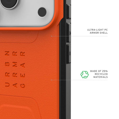 Urban Armor Gear Civilian mobile phone case 16 cm (6.3") Cover Orange