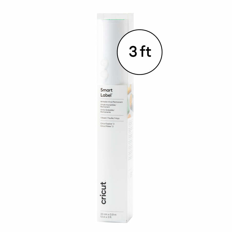 Cricut Smart Label Writable self-adhesive label Permanent White 1 pc(s)