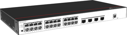 Huawei CloudEngine S5735-L24T4S-A-V2 Managed L3 Gigabit Ethernet (10/100/1000) 1U Black, Silver