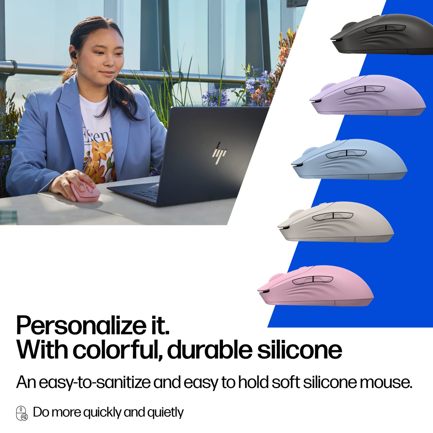 HP 400 Quiet Wireless Mouse
