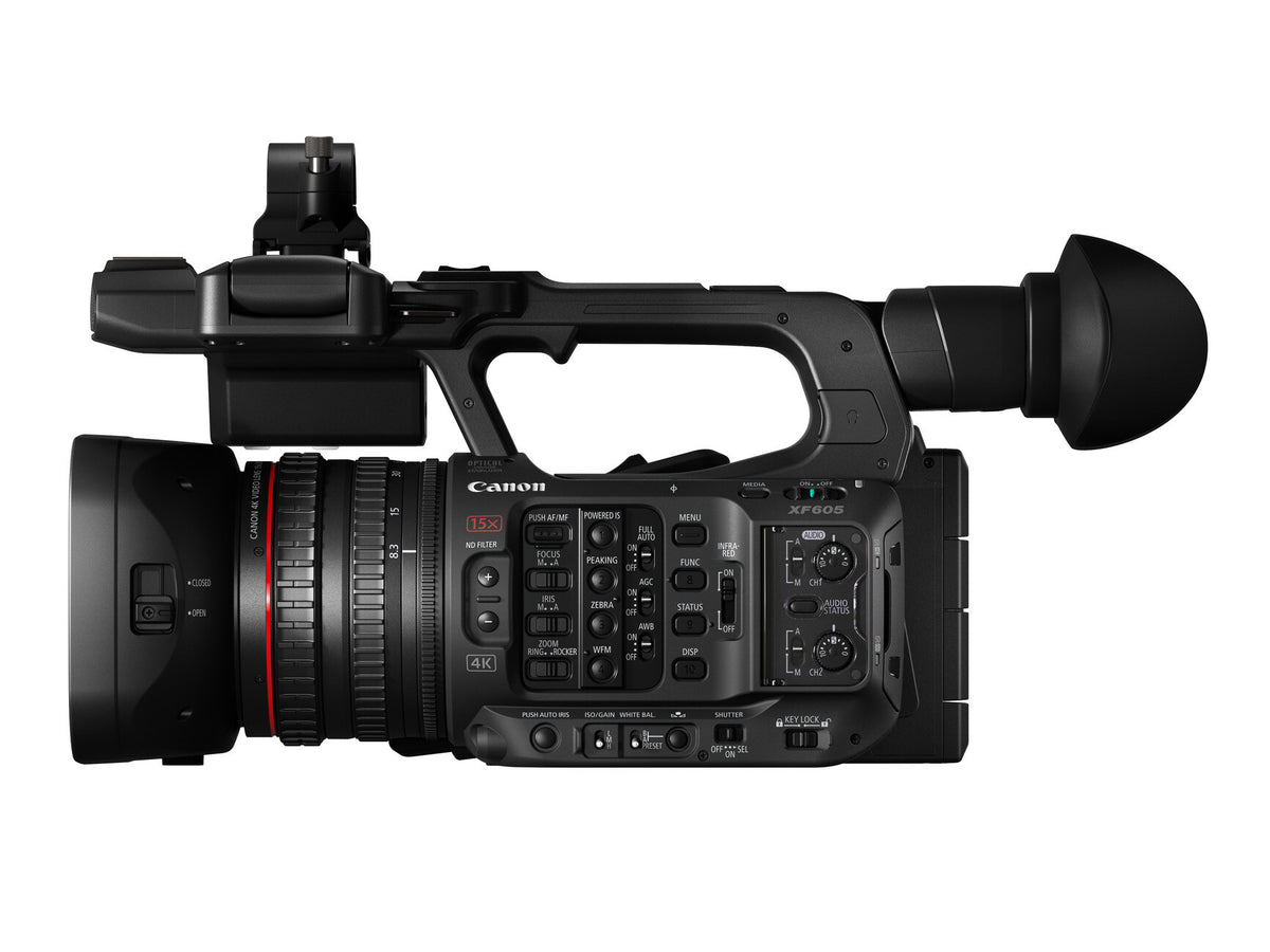Canon XF605 Handheld camcorder 13.4 MP CMOS 4K Ultra HD Black