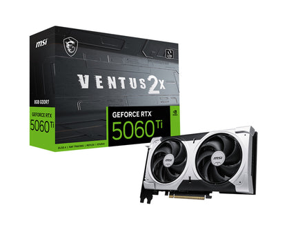 MSI GeForce RTX 5060 Ti 8G VENTUS 2X PLUS NVIDIA 8 GB GDDR7