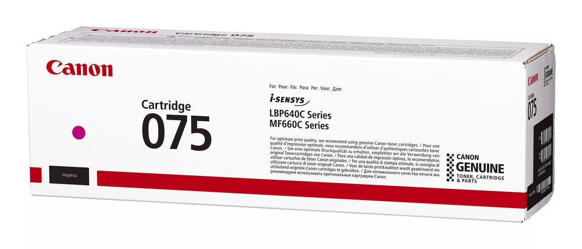 Canon 075 toner cartridge 1 pc(s) Original Magenta