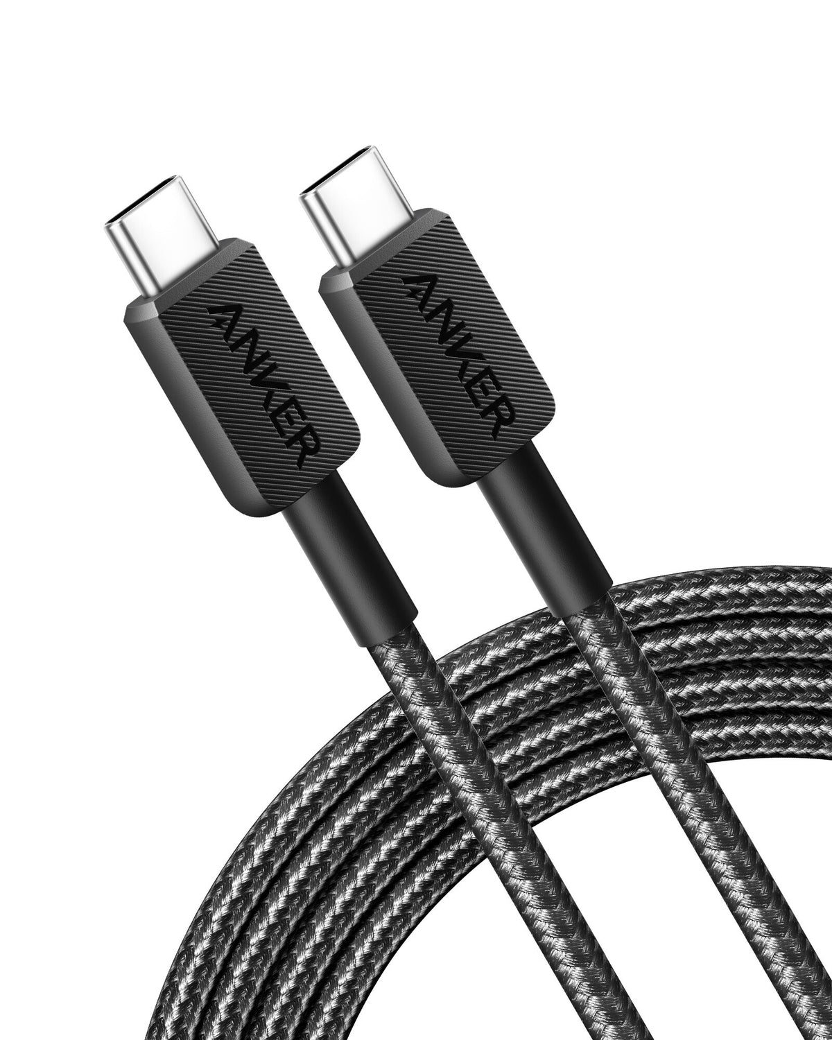 Anker Braided USB-C to USB-C Charging Cable 1.8 m, Black