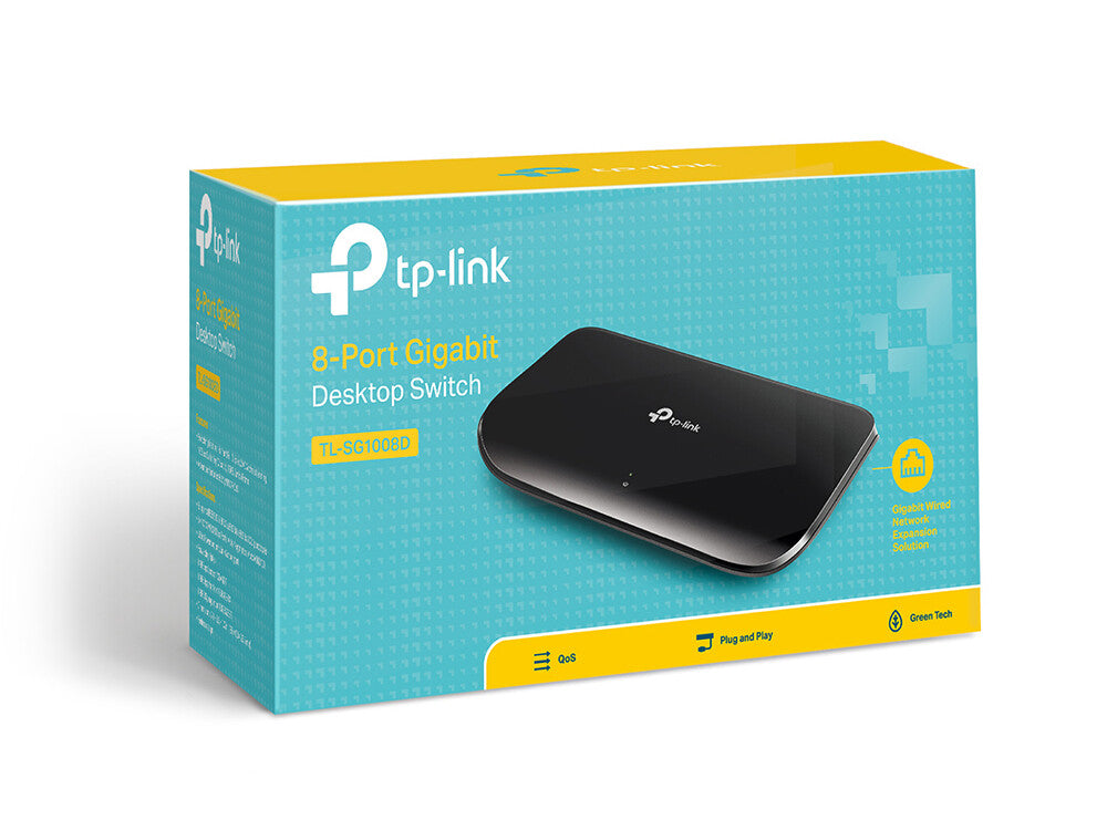 TP-Link 8 Port Gigabit Desktop Switch