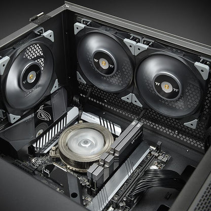 Thermaltake TOUGHFAN 12 Computer case Fan 12 cm Black, Grey 1 pc(s)