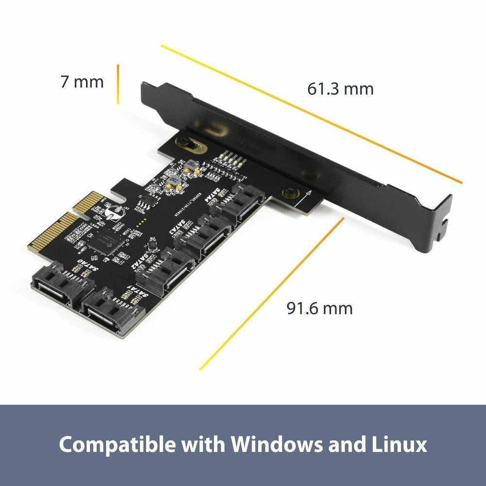 Vantec UGT-ST655 interface cards/adapter Internal SATA