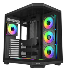 FSP U580-BA Case Full Tower mITX, mATX, ATX (BTF) Black ARGB