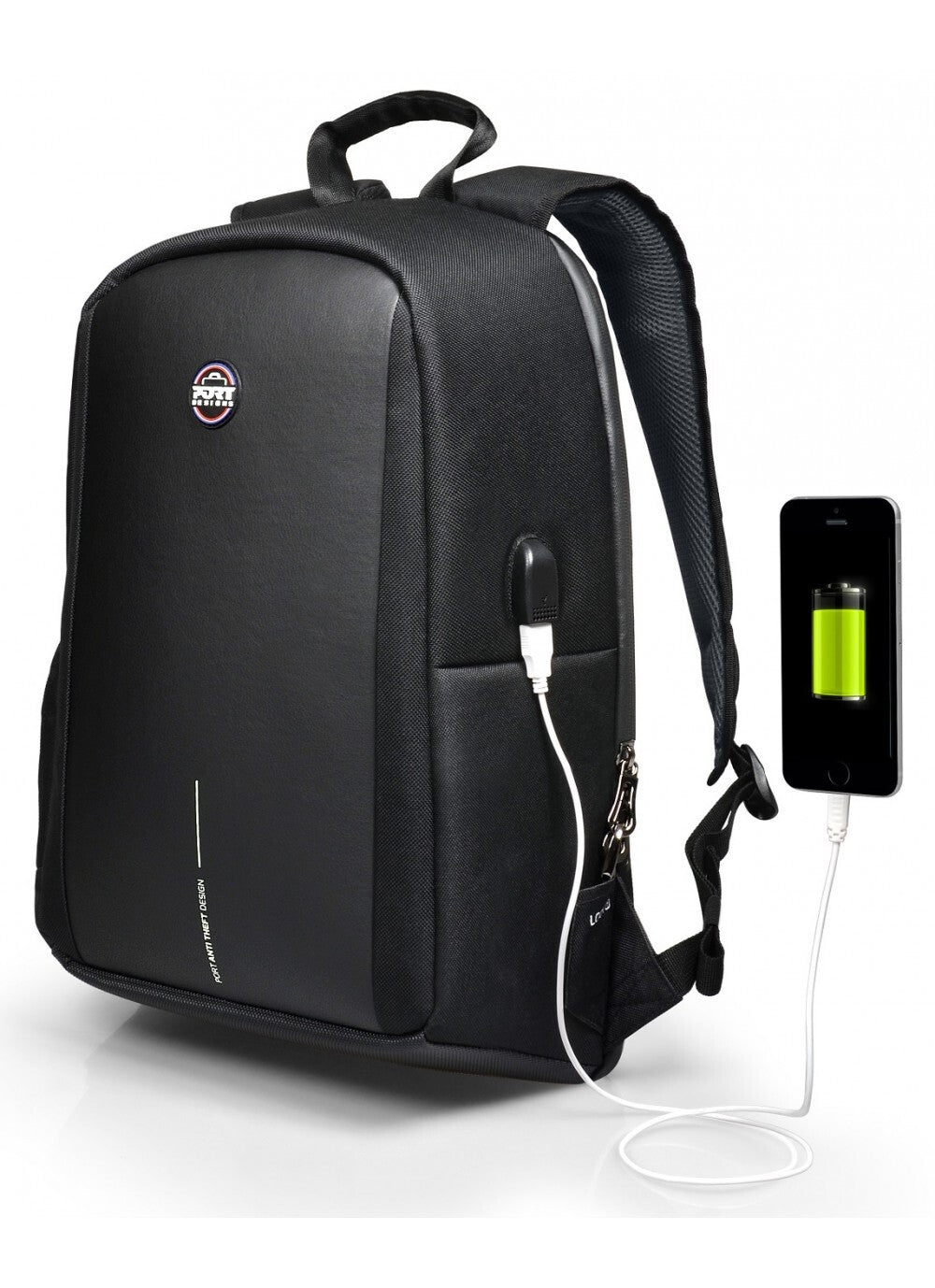 Port Designs Chicago Evo 39.6 cm (15.6") Backpack Black