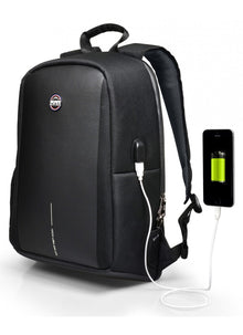 Port Designs Chicago Evo 39.6 cm (15.6") Backpack Black