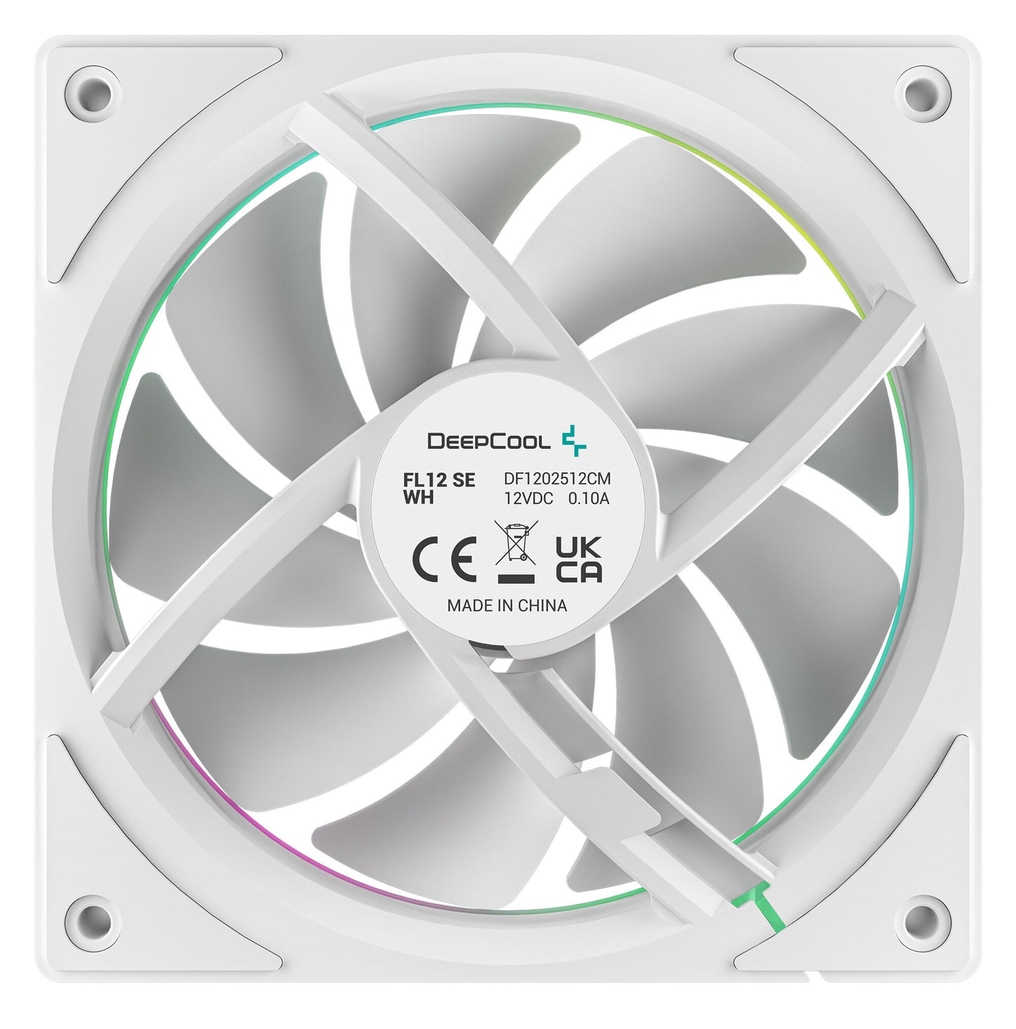 DeepCool FL12 SE WH 3-in-1 Computer case Fan 12 cm White 3 pc(s)