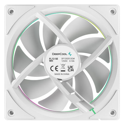 DeepCool FL12 SE WH 3-in-1 Computer case Fan 12 cm White 3 pc(s)
