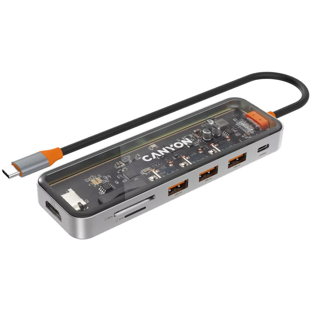Canyon DS-13 USB Type-C 5000 Mbit/s Grey