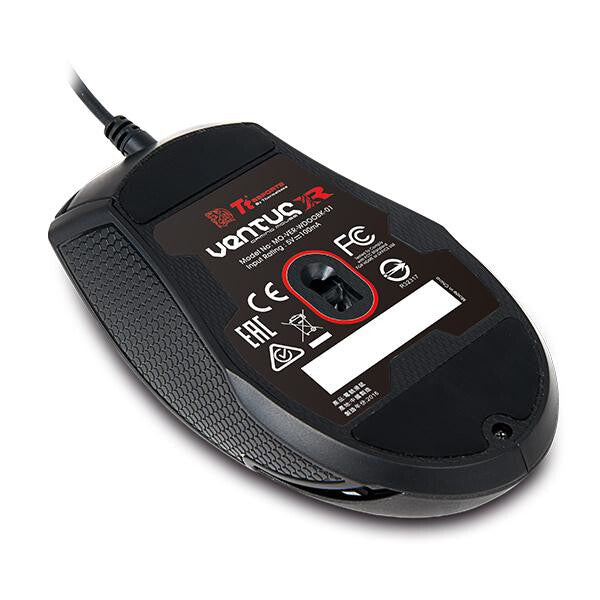 Tt eSPORTS VENTUS R mouse Gaming Ambidextrous USB Type-A Optical 5000 DPI