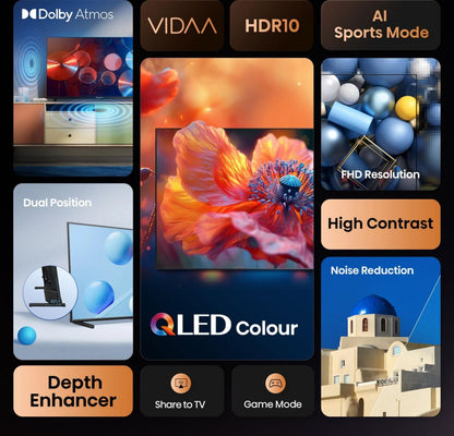 Hisense 32A5Q 81.3 cm (32") Full HD Smart TV Wi-Fi Black