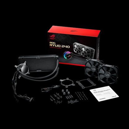 ASUS ROG RYUO 240 Processor All-in-one liquid cooler 12 cm Black 1 pc(s)