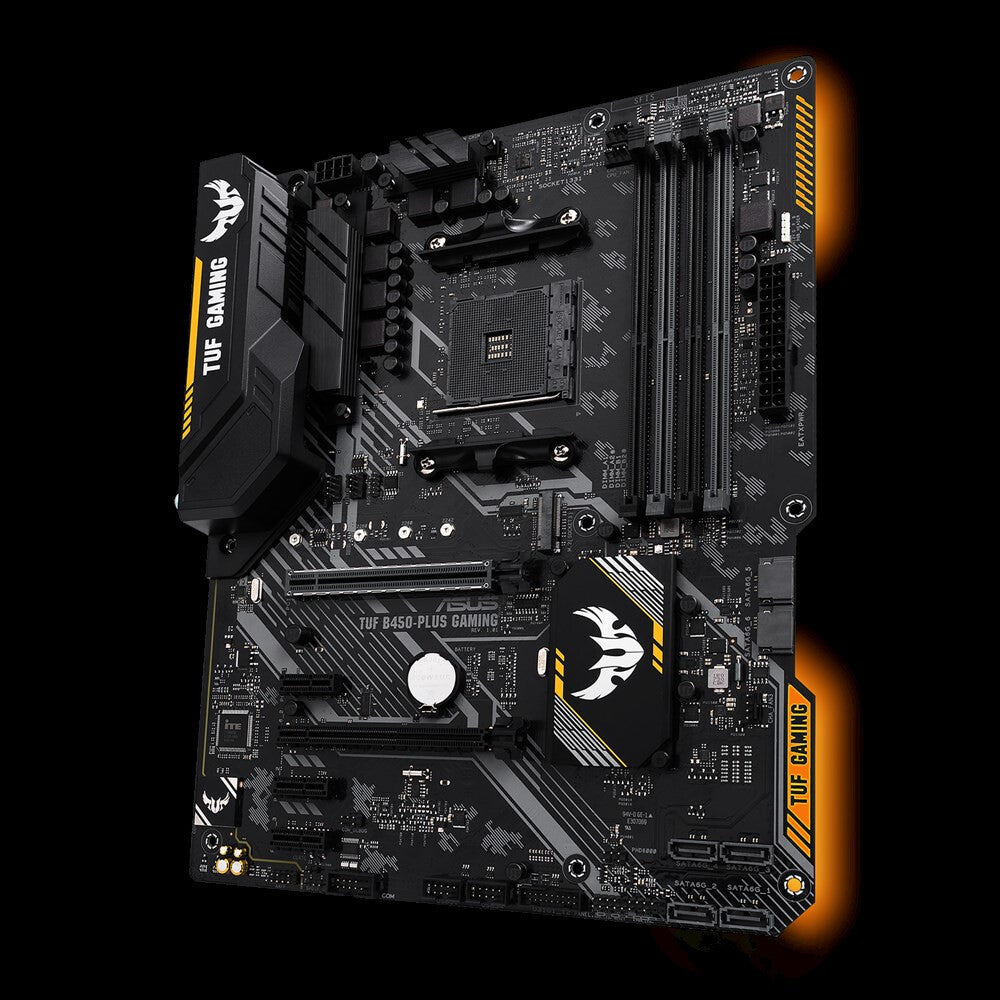 ASUS TUF B450-PLUS GAMING AMD B450 Socket AM4 ATX