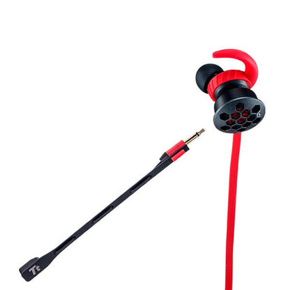 Tt eSPORTS ISURUS PRO Headset Wired In-ear Gaming Black, Red