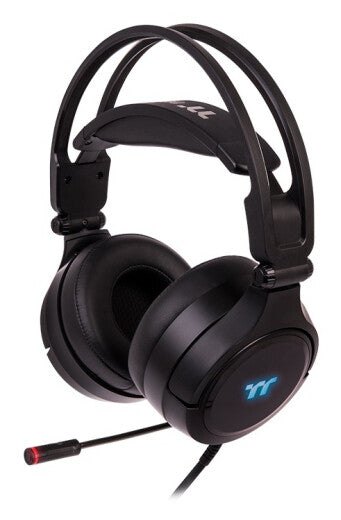 Thermaltake RIING Pro Headset Wired Head-band Gaming Charging stand Black