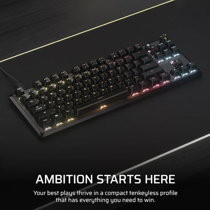 Corsair K70 CORE TKL keyboard Gaming USB Black