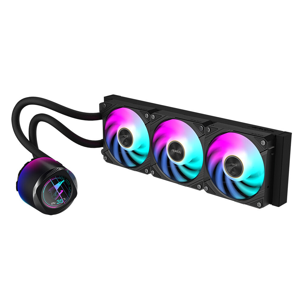 GIGABYTE AORUS WATERFORCE X II 360 AIO Liquid CPU Cooler