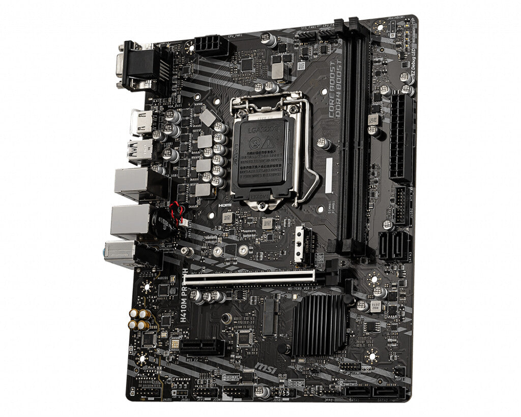 MSI H410M PRO-VH motherboard Intel H410 LGA 1200 (Socket H5) micro ATX