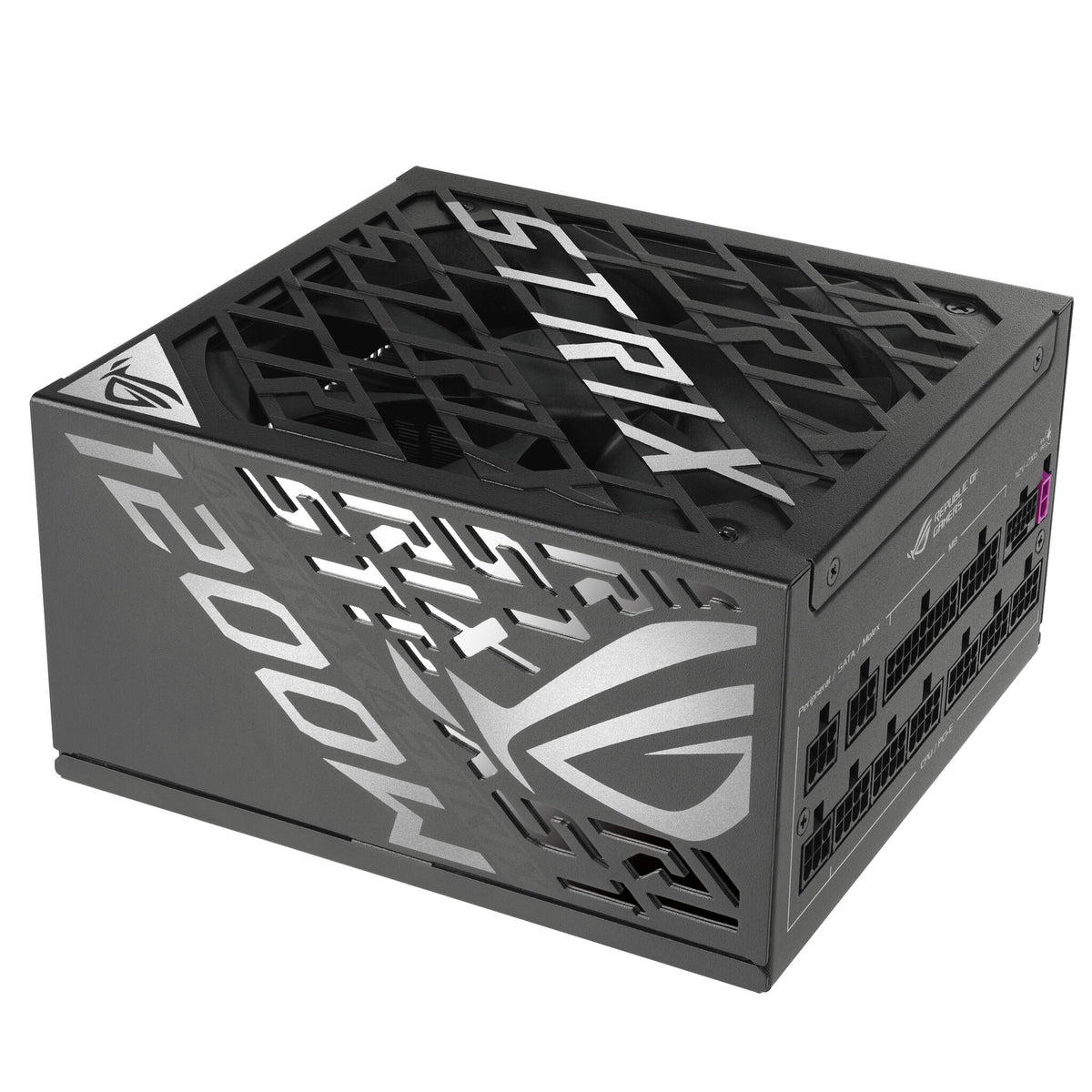 ASUS ROG -STRIX-1200P-GAMING-E power supply unit 1200 W 20+4 pin ATX ATX Black, Multicolour