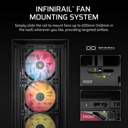 Corsair FRAME 5000D RS ARGB Midi Tower Black