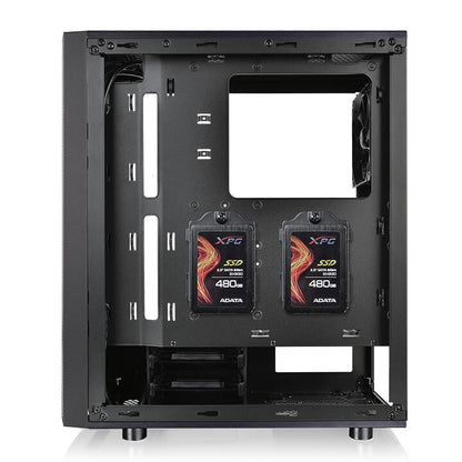Thermaltake Versa J25 TG Midi Tower Black