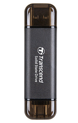 Transcend ESD310C Thunderbolt technology 512 GB USB Type-A to USB Type-C USB 3.2 Gen 2x2 Black