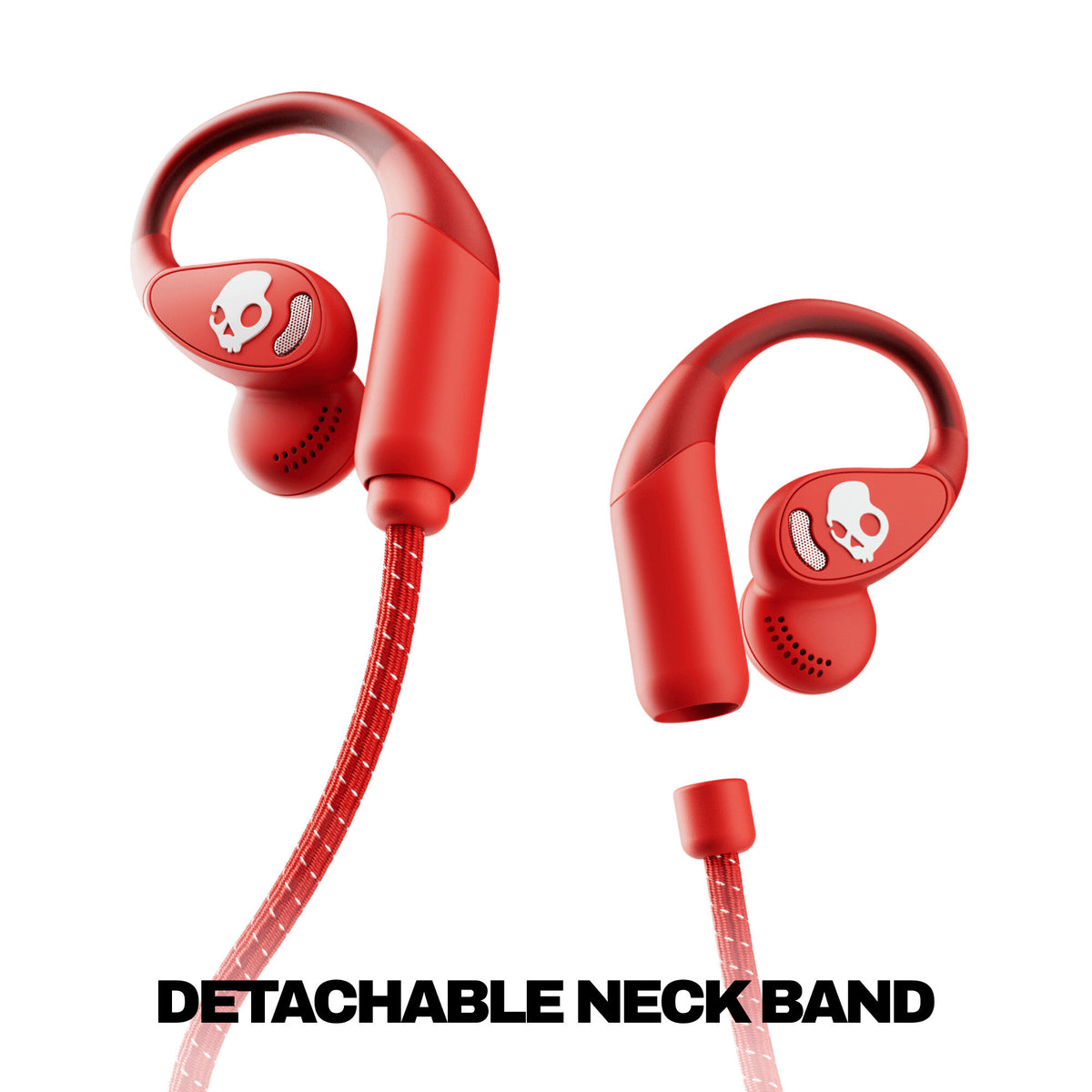 Skullcandy Push 540 Open Headset Wireless Ear-hook, Neck-band, Open-ear Bluetooth Red