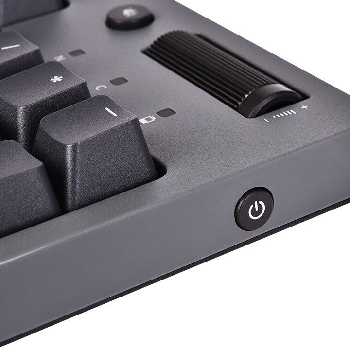 Thermaltake GKB-WOW-RDSNUS-01 keyboard Gaming USB + Bluetooth Black, Grey