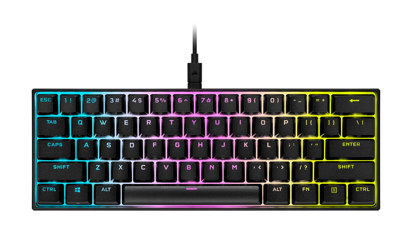 Corsair K65 RGB Mini keyboard Gaming USB QWERTY US English Black