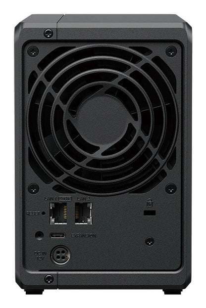 Synology DiskStation DS725NEO+ NAS/storage server Compact Ryzen Embedded R1600 4 GB DDR4 0 TB DSM Black