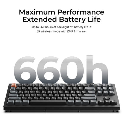 Keychron V3 Ultra 8K keyboard Universal Bluetooth QWERTY Black