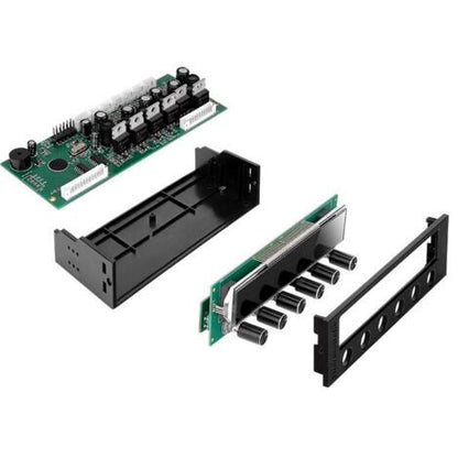 Thermaltake COMMANDER F6 fan speed controller 6 channels LCD Black