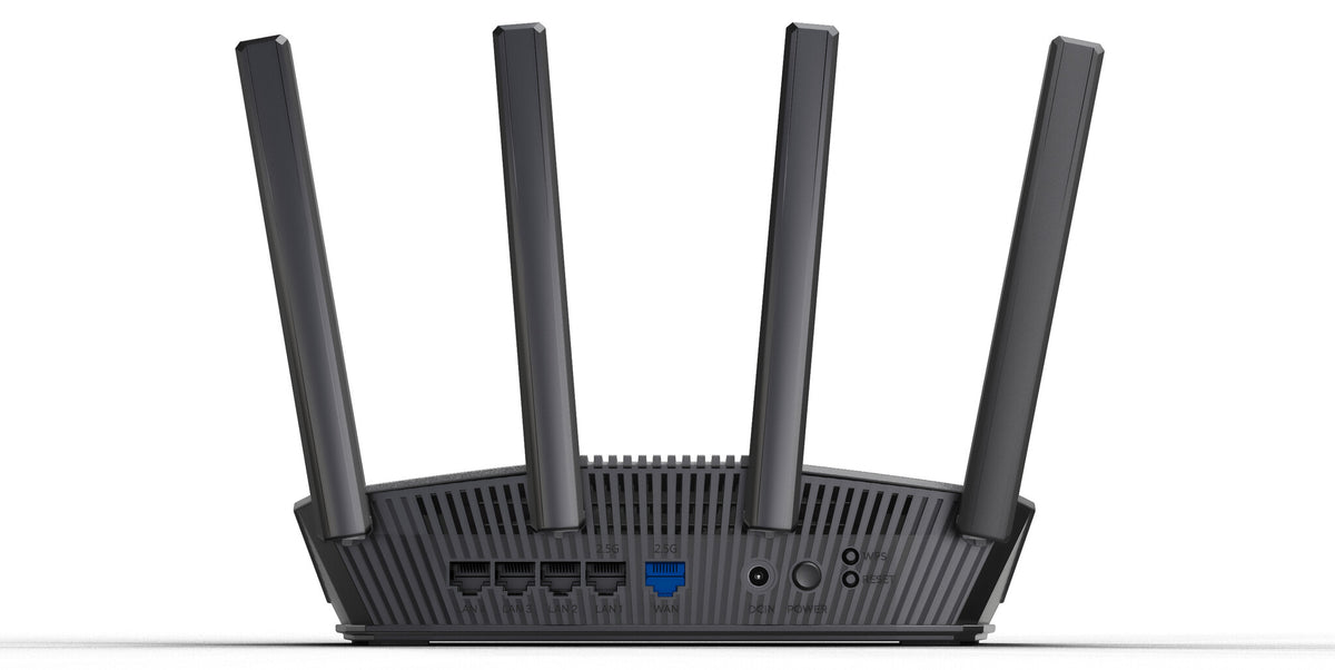 ASUS RT-BE59 BE5000 wireless router 2.5 Gigabit Ethernet Dual-band (2.4 GHz / 5 GHz) Black