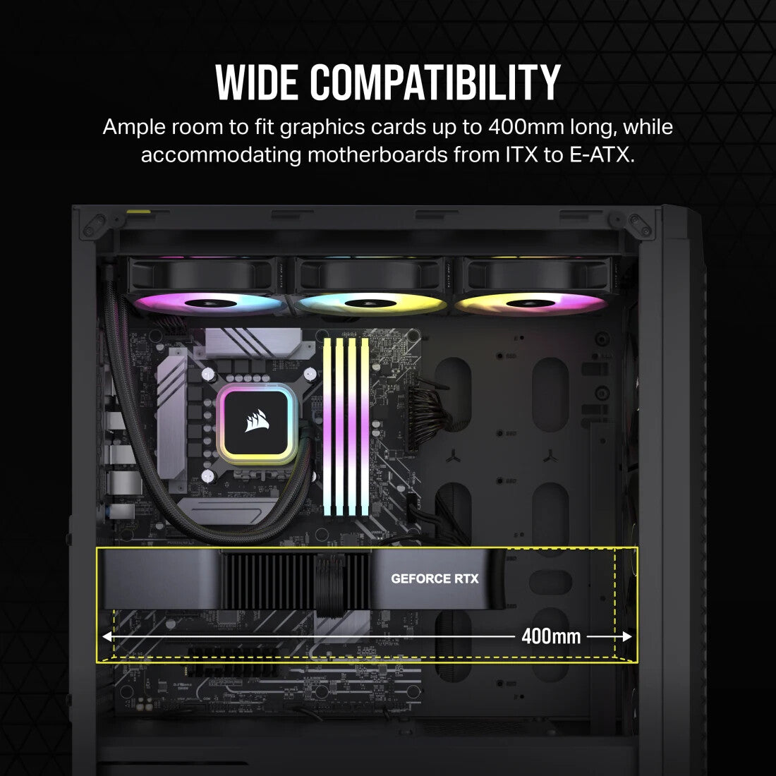 Corsair 480T RGB Midi Tower Black