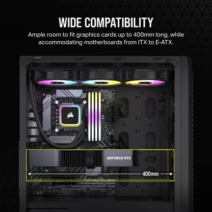 Corsair 480T RGB Midi Tower Black