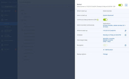 Acronis Cyber Protect Cloud