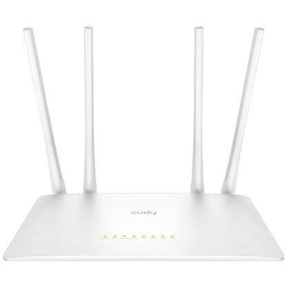Cudy WR1200 wireless router Fast Ethernet Dual-band (2.4 GHz / 5 GHz) White
