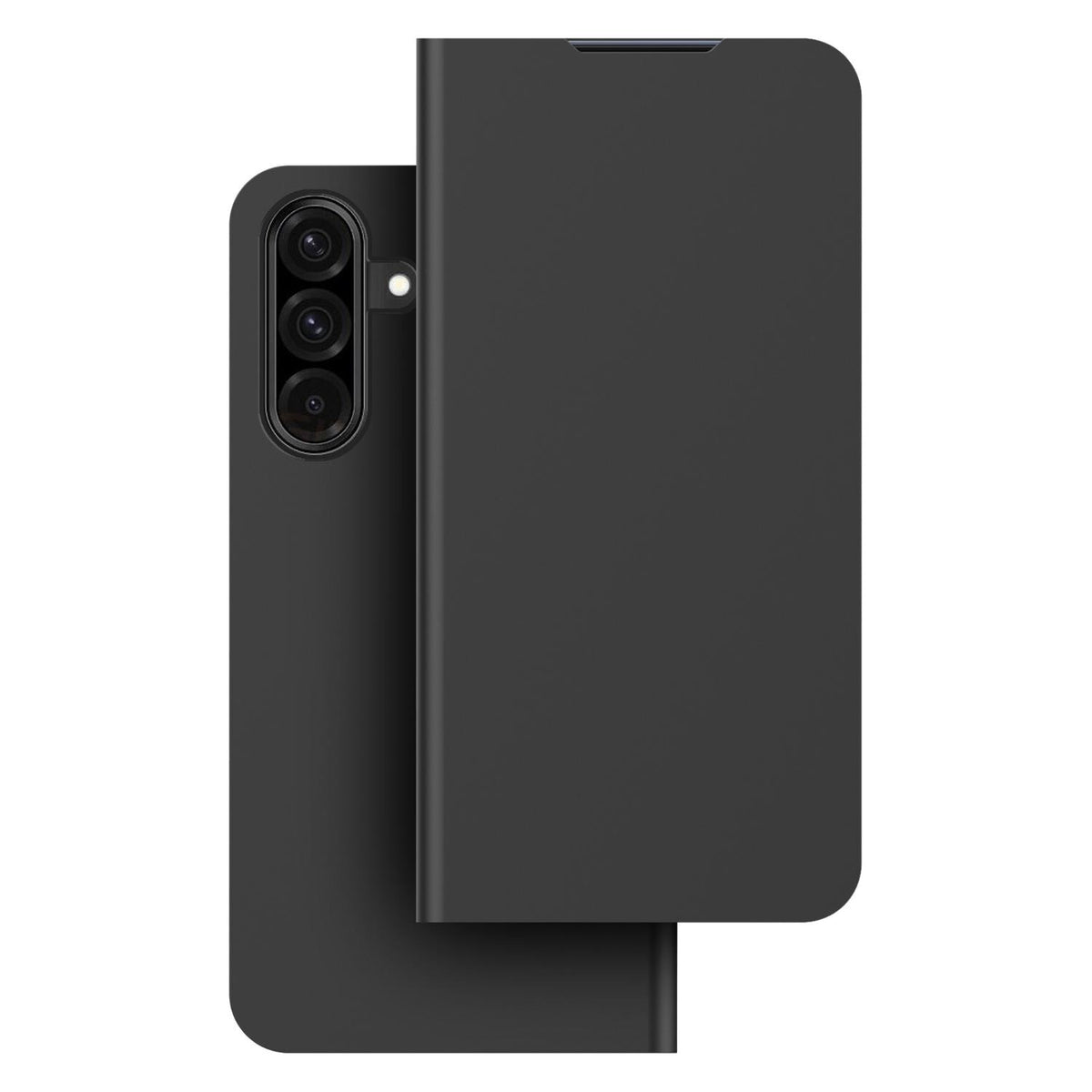 Samsung Mobeen Flip Case With Card Slot - Samsung Galaxy A17 - Black