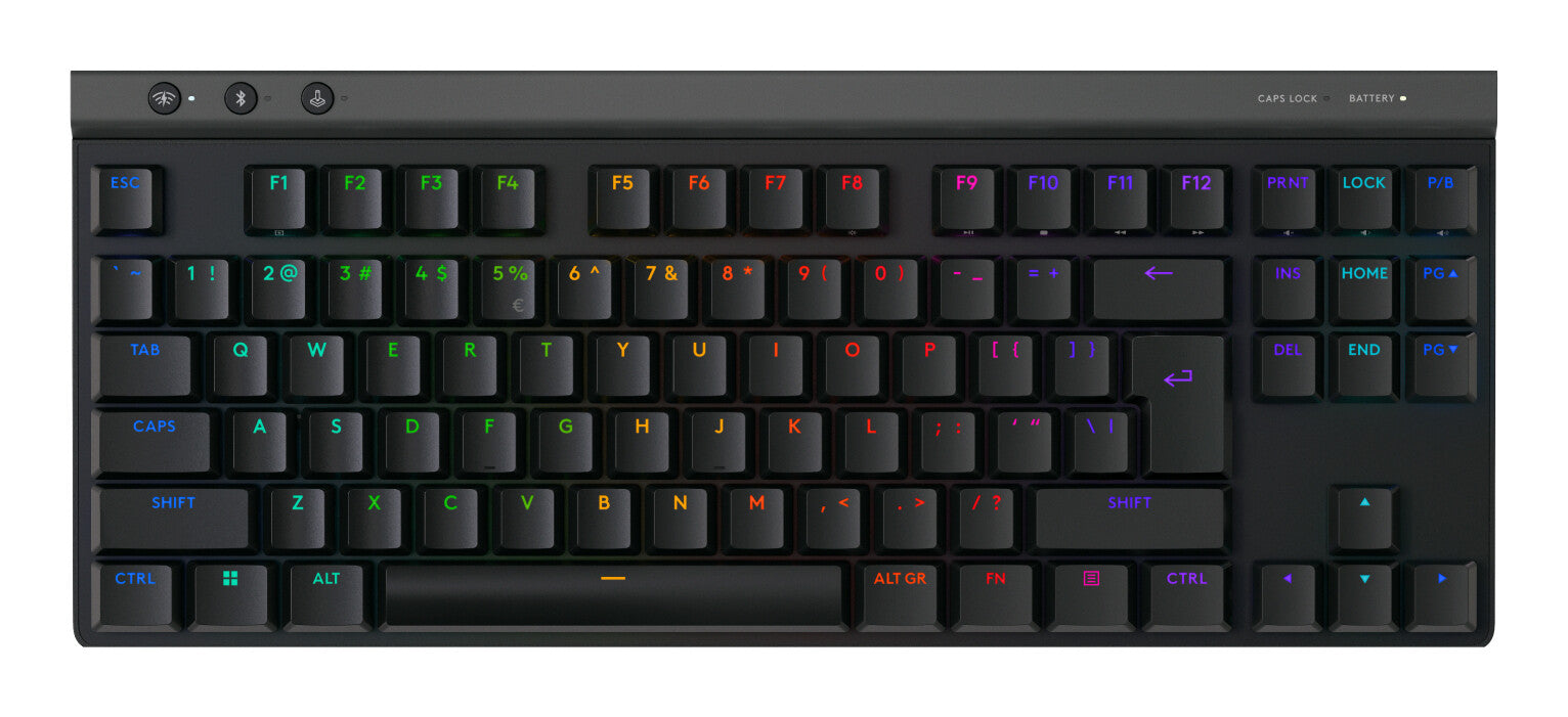 Logitech G G515 Lightspeed TKL keyboard Gaming RF Wireless + Bluetooth QWERTY US International Black