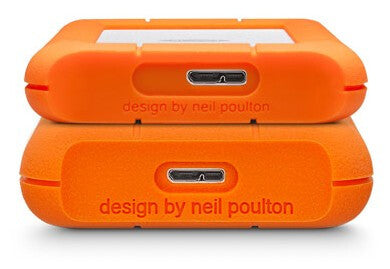 LaCie Rugged Mini external hard drive 4 TB 5400 RPM Micro-USB B 3.2 Gen 1 (3.1 Gen 1) Orange